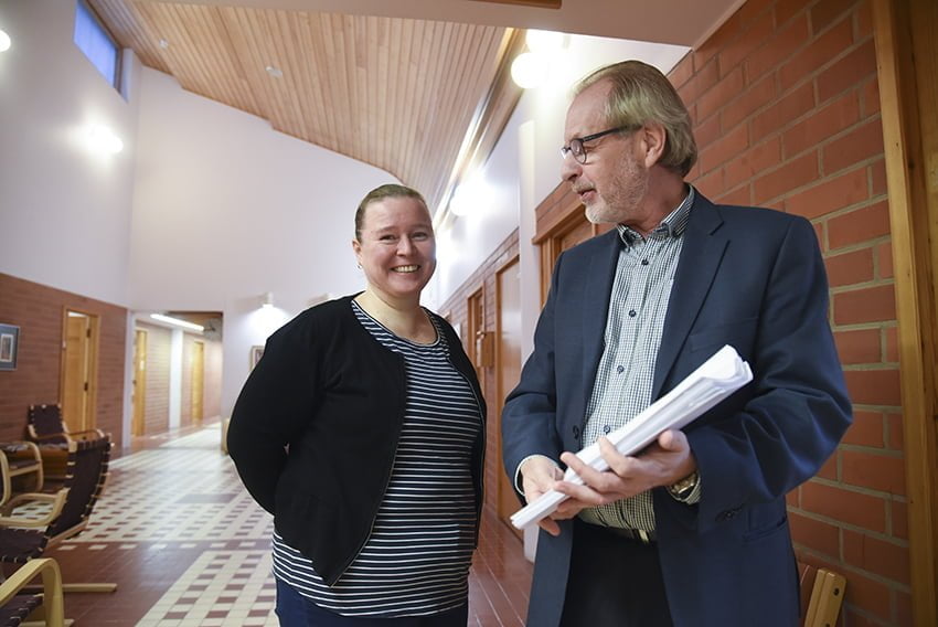 Jarmo Muiniekka toimi Kiuruveden kaupunginjohtajana.