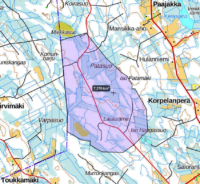 Kiuruvesi - Hankealue