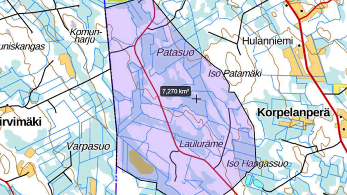 Kiuruvesi - Hankealue
