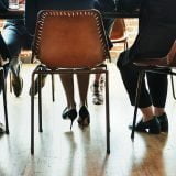Boardroom business meeting