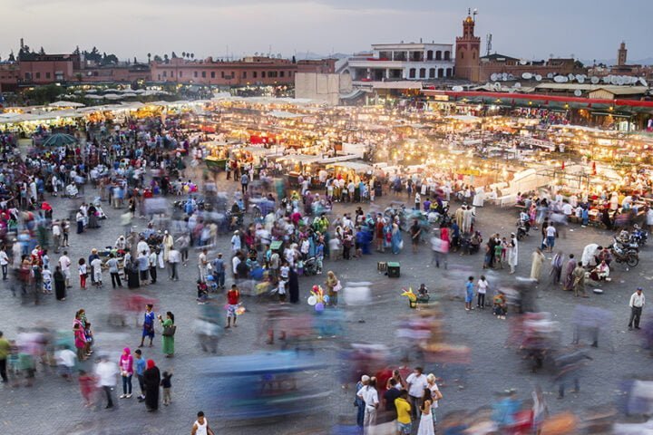 Melee in Marrakech