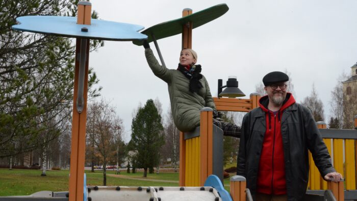 Kreetta Arpiainen ja Jukka Mulari TasaVakka-hanke nettiin