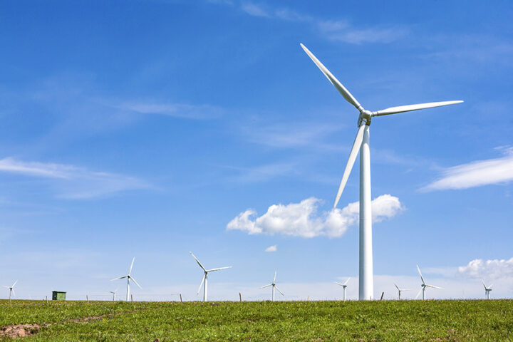 wind power station in the country