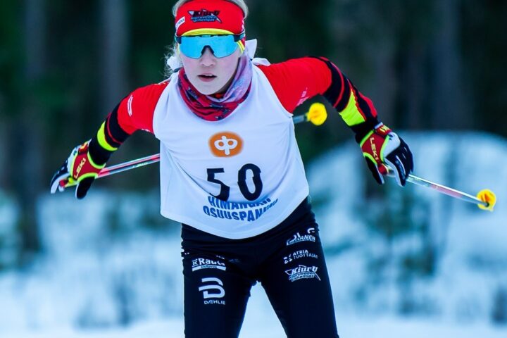 Aino Myllylä hiihto Kiuruveden Urheilijat