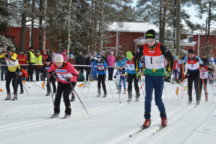 Pohjois-Savon maakuntaviestihiihto vuosi 2016