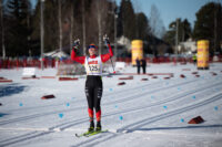 Hiihdon Hopeasompa-finaalit Iiro Säisä P16-viesti Kiuruveden Urheilijat SM-kultaa