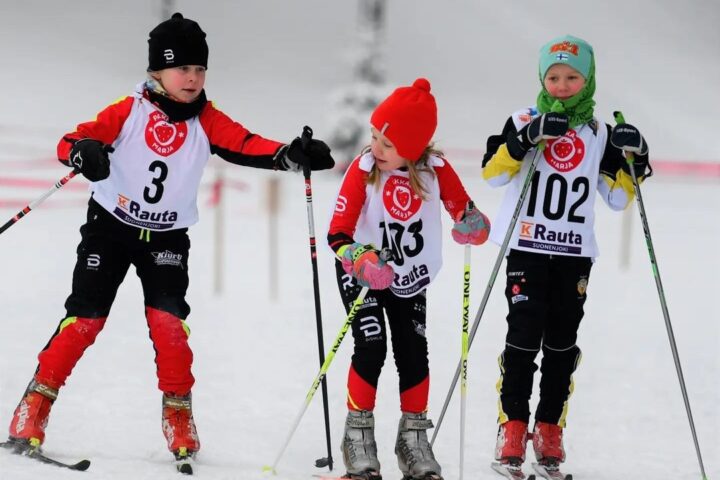 Kiuruveden Urheilijat hiihto Pohjois-Savon piirinmestaruusparisprintit