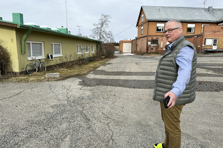 Pasi ulkona miljöössä some