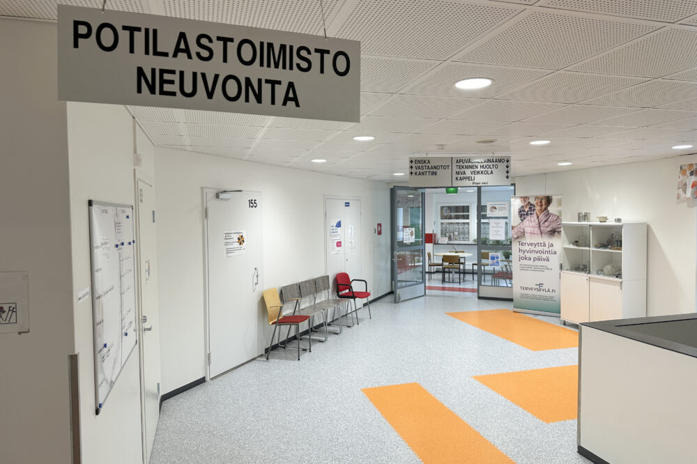 Kiuruveden terveyskeskus sisältä 3 nettiin