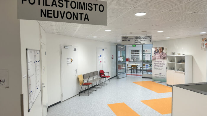 Kiuruveden terveyskeskus sisältä 3 nettiin