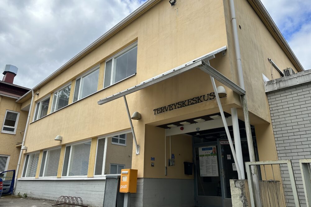 Kiuruveden terveyskeskus ulkoa
