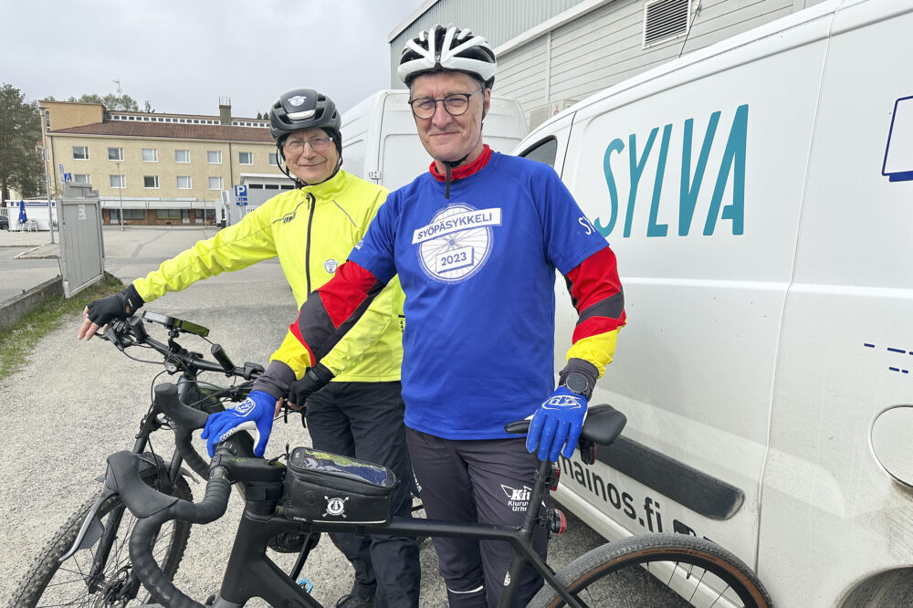 Syöpäsykkeli Matti Kumpulainen ja Kari Saastamoinen_käsitelty