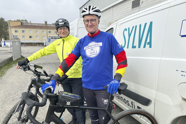 Syöpäsykkeli Matti Kumpulainen ja Kari Saastamoinen_käsitelty
