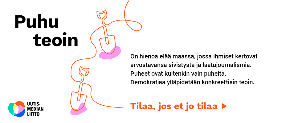 Puhu teoin - tilaa Kiuruvesi-lehti