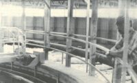 Vanha kuva Kiuruvesi-lehti vuosi 1975 jätevesipuhdistamo