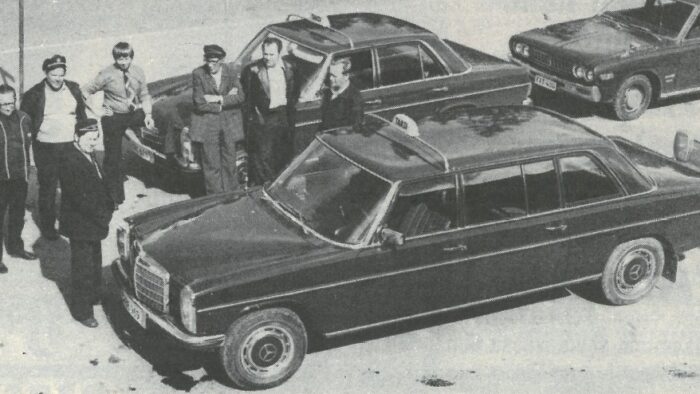 Vanha kuva Kiuruvesi-lehti vuosi 1975 taksit