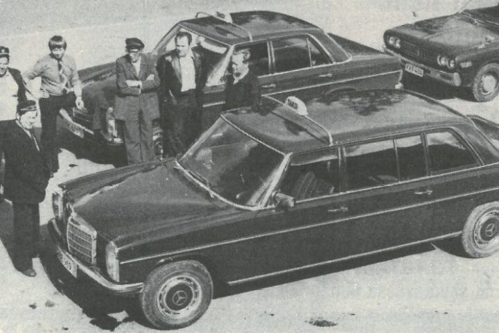 Vanha kuva Kiuruvesi-lehti vuosi 1975 taksit
