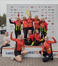 Kiuruveden Urheilijat yleisurheilu SM-viestijuoksujoukkueet Lahdessa