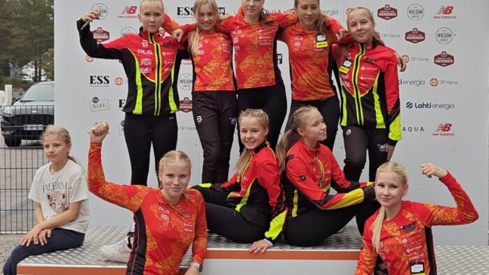 Kiuruveden Urheilijat yleisurheilu SM-viestijuoksujoukkueet Lahdessa
