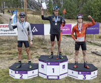 Rullahiihto SM-kisat M18 Iiro Säisä kultaa ja Niilo Kouvalainen pronssia Kiuruveden Urheilijat_nettiin