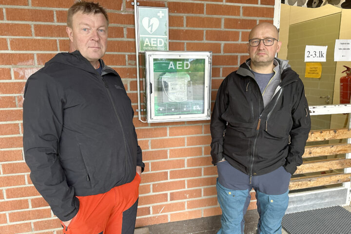 Rytkyn koulu sydäniskuri Reijo Hyvönen ja Risto Ritvanen_käsitelty