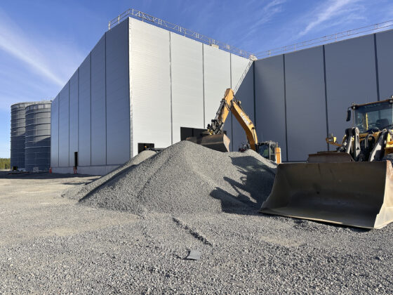 Suomen Lantakaasun biokaasulaitoksen työmaa (kuvaaja Jaana Selander)_käsitelty