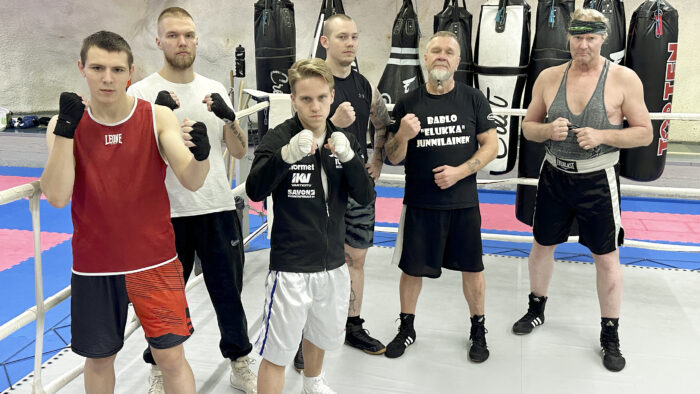 Turpaanvetotalakoiden ennakkokuva Oleksandr Horban, Leevi Husso, Aapo Tauriainen, Elia Juusti, Marko Bablo Junnilainen ja Matti Lappalainen_käsitelty