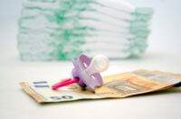 expenses for the maintenance of the baby, pacifier and money clo