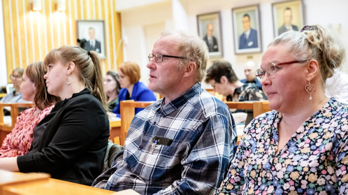 Johanna Heinonen, ? Tikkanen, Petri Veteli ja Oona Kanteleenmäki