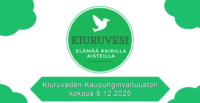 Kiuruveden Valtuuston kokous 8.12.2025 kl 18:00