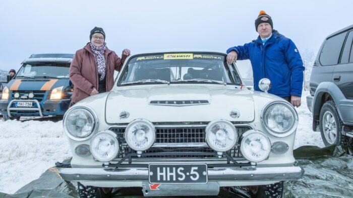 Päivi Ruotsalainen ja Teuvo Rajakangas