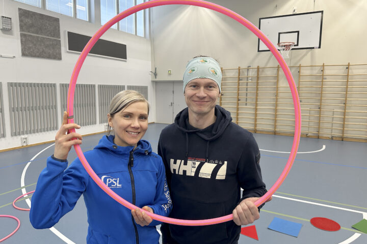 Perheille-hanke Pohjois-Savon Liikunta Marjukka Siponen ja Kalle Tenhunen 2_käsitelty