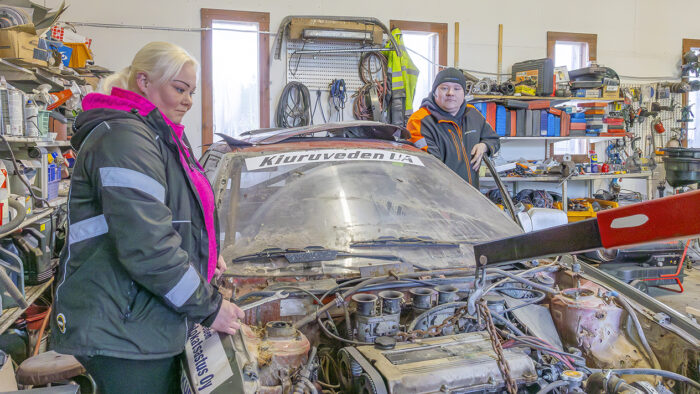Autourheilu jokkis sisarukset Heidi ja Harri Lång (kuvaaja Riitta Airaksinen)_nettiin