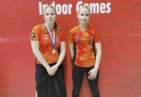 Enni Pennanen ja Silja Auvinen Kiuruveden Urheilijat halliyleisurheilu_nettiin