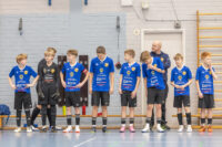 Futsal P14 Ykkönen KiuPa ja Ylämyllyn Yllätys Kiuruveden liikuntahallissa (kuvaaja Riitta Airaksinen)