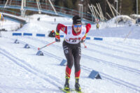 Iiro Säisä Kiuruveden Urheilijat maastohiihto nuorten SM-kisat Rovaniemen Ounasvaaralla (kuvaaja Mari Kukkonen)_käsitelty