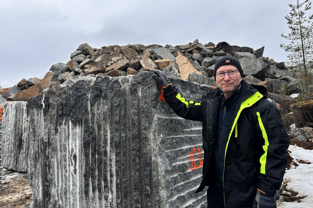 lovikka ja kivi printti