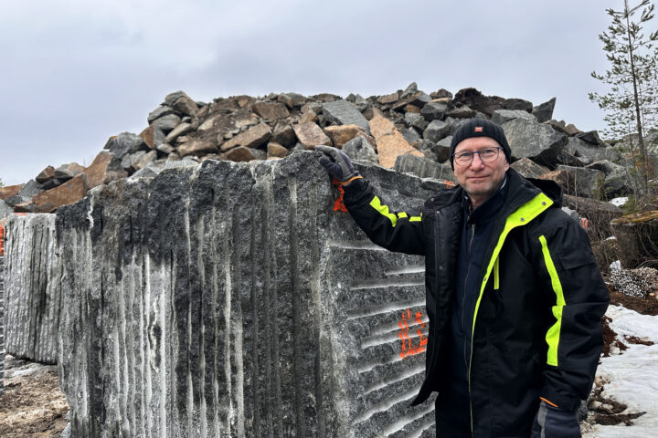 lovikka ja kivi printti