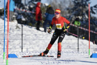 Koululiikuntaliiton mestaruushiihdot Miitta Huttunen (kuvaaja Lassi Myllylä)