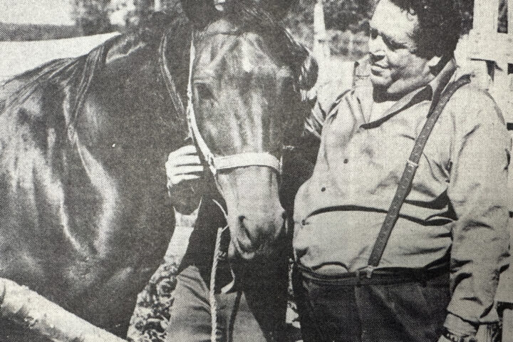 Siitosori Fehmi ja Vihtori Grönfors heinäkuussa 1976