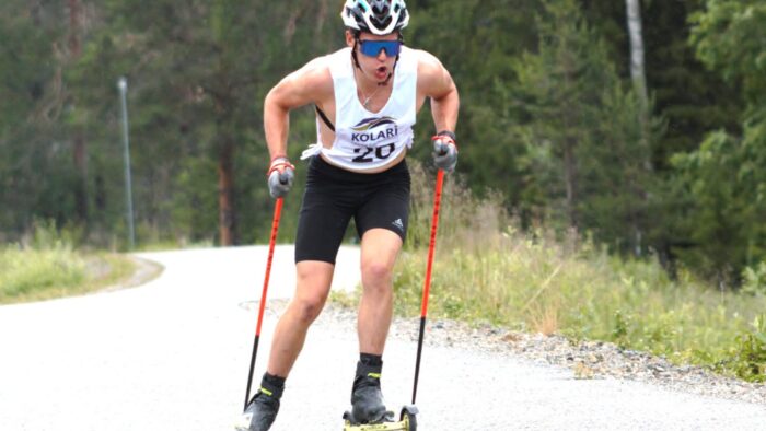 Iiro Säisä Kiuruveden Urheilijat rullahiihto Ylläs Uphill Race