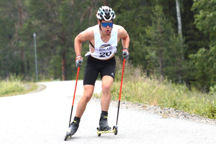 Iiro Säisä Kiuruveden Urheilijat rullahiihto Ylläs Uphill Race