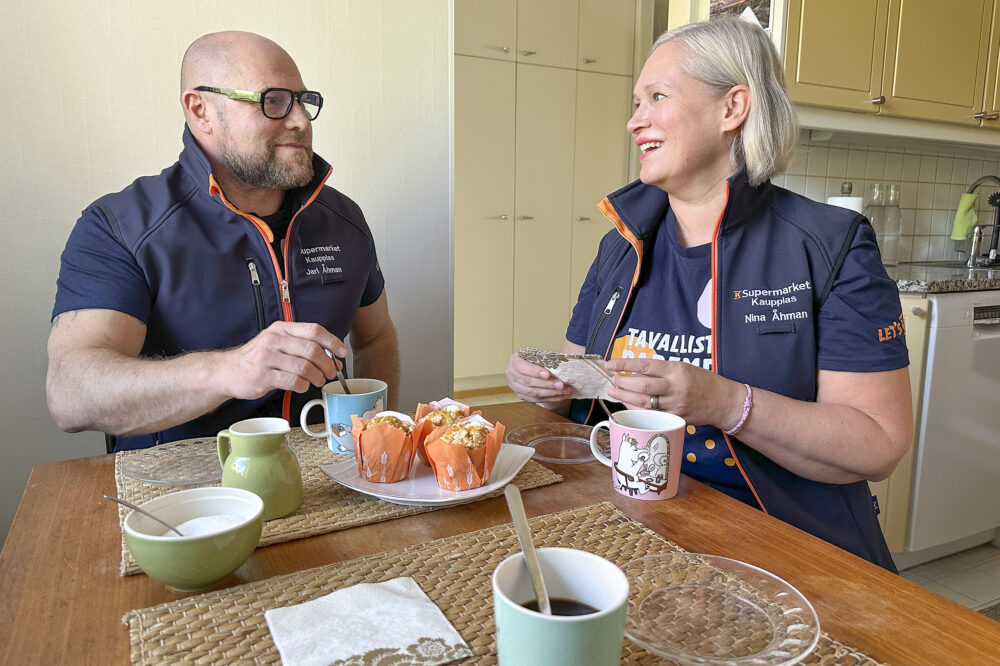 Uudet K-kauppiaat Jari Åhman ja Nina Åhman 1_käsitelty