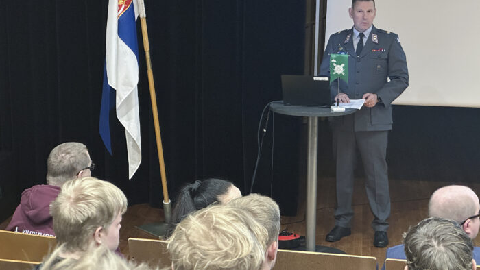 Kutsunnat Kiuruvedellä Pohjois-Savon aluetoimiston päällikkö everstiluutnantti Marko Leppänen_käsitelty